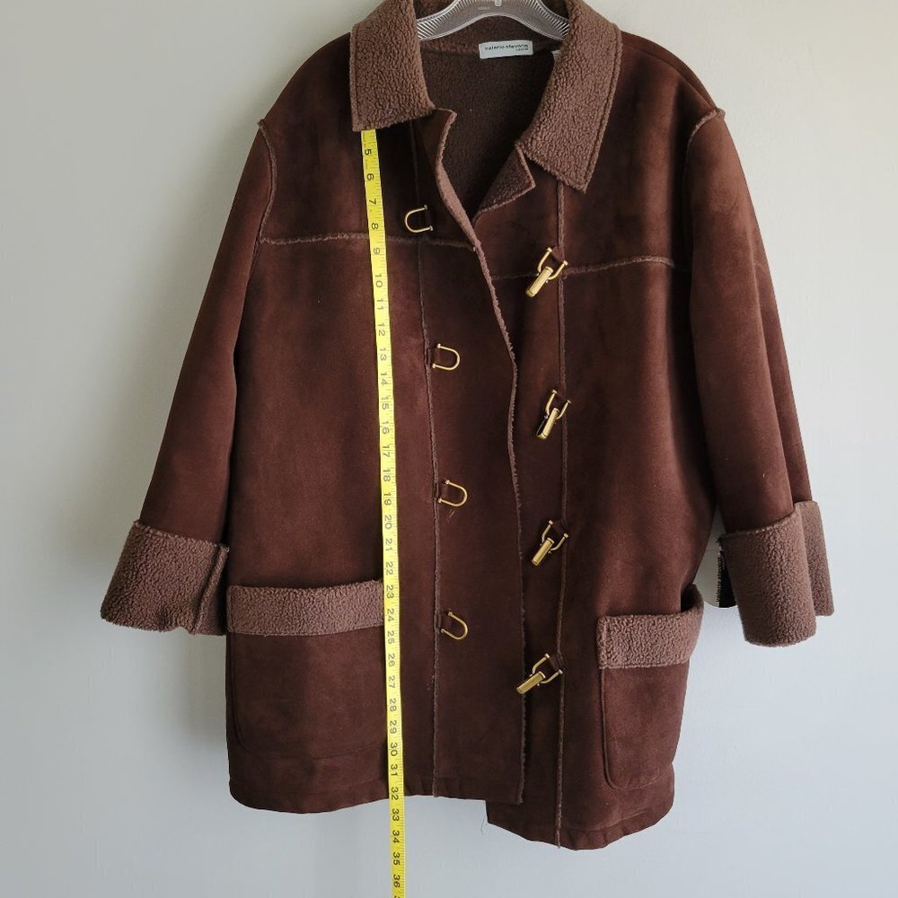 π₯NWTπ₯Valerie Stevens Casual Coat Size XL - Picture 5 of 11